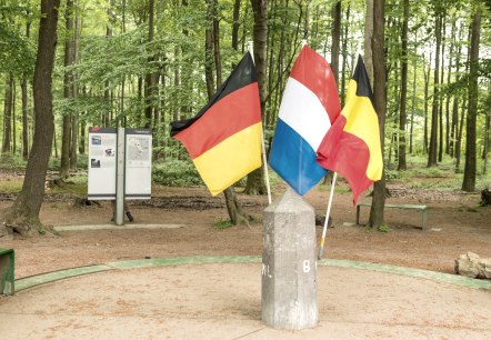 Dreiländerpunkt Aachen, © StädteRegion Aachen Dreiländerpunkt Aachen, © StädteRegion Aachen