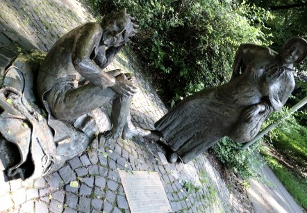 Teufel und Marktfrau, © aachen tourist service e.v. Teufel und Marktfrau, © aachen tourist service e.v.