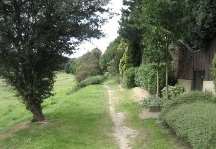 Ehemalige Straßenbahntrasse, © Klaus Fehr Ehemalige Straßenbahntrasse, © Klaus Fehr
