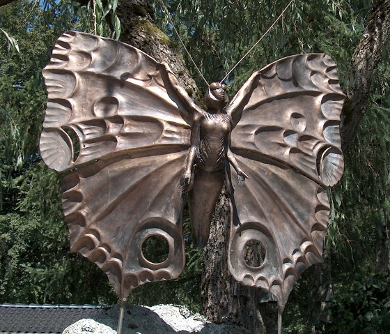 Schmetterlings-Skulptur, © Bernd Läufer