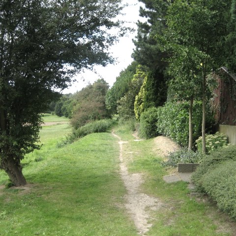 Ehemalige Straßenbahntrasse, © Klaus Fehr