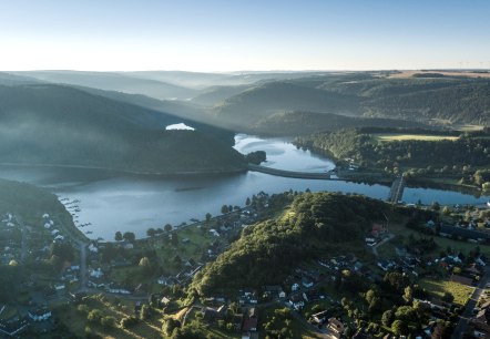 Luftbild Rursee, © StädteRegion Aachen