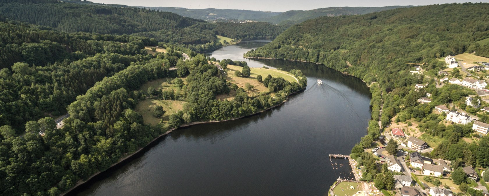 Blick ins Tal von Einruhr am Eifelsteig, © Eifel Tourismus/D. Ketz