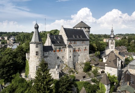 Luftbild Burg Stolberg, © StädteRegion Aachen