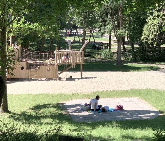 Spielplatz am Alsdorfer Weiher, © StädteRegion Aachen