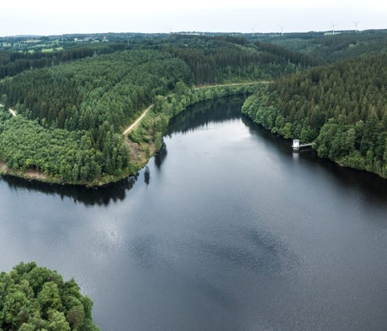 Luftbild Kalltalsperre, © StädteRegion Aachen