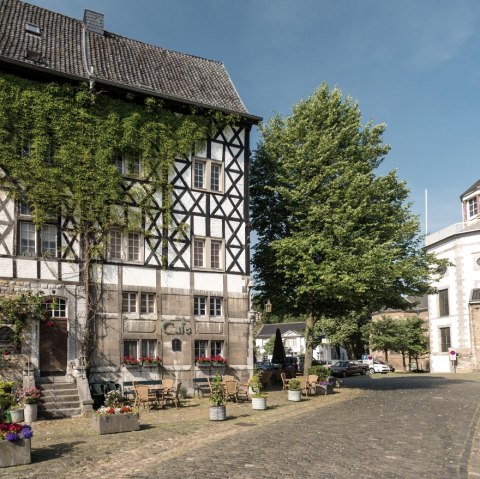 Half-timbered house in Kornelimünster, © Eifel Tourismus GmbH, D. Ketz
