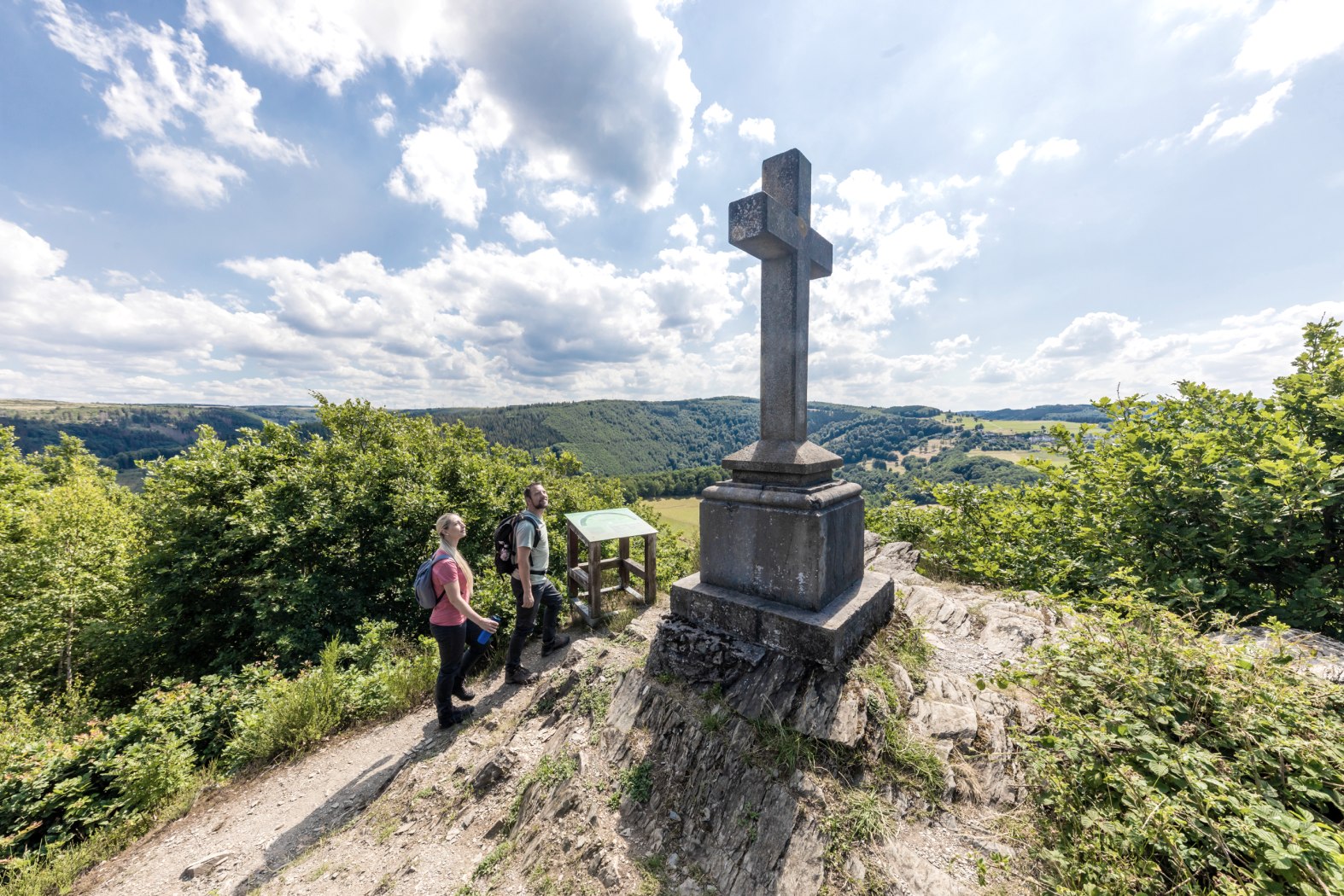 Eifelblick Rursee, © Eifel Tourismus GmbH; Foto: Anton Röser