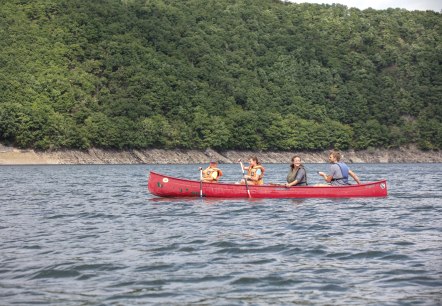 Kanufahren auf dem Rursee, © Eifel Tourismus GmbH, Tobias Vollmer