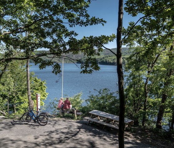 traumhafter Ausblick auf den Rursee, © StädteRegion Aachen