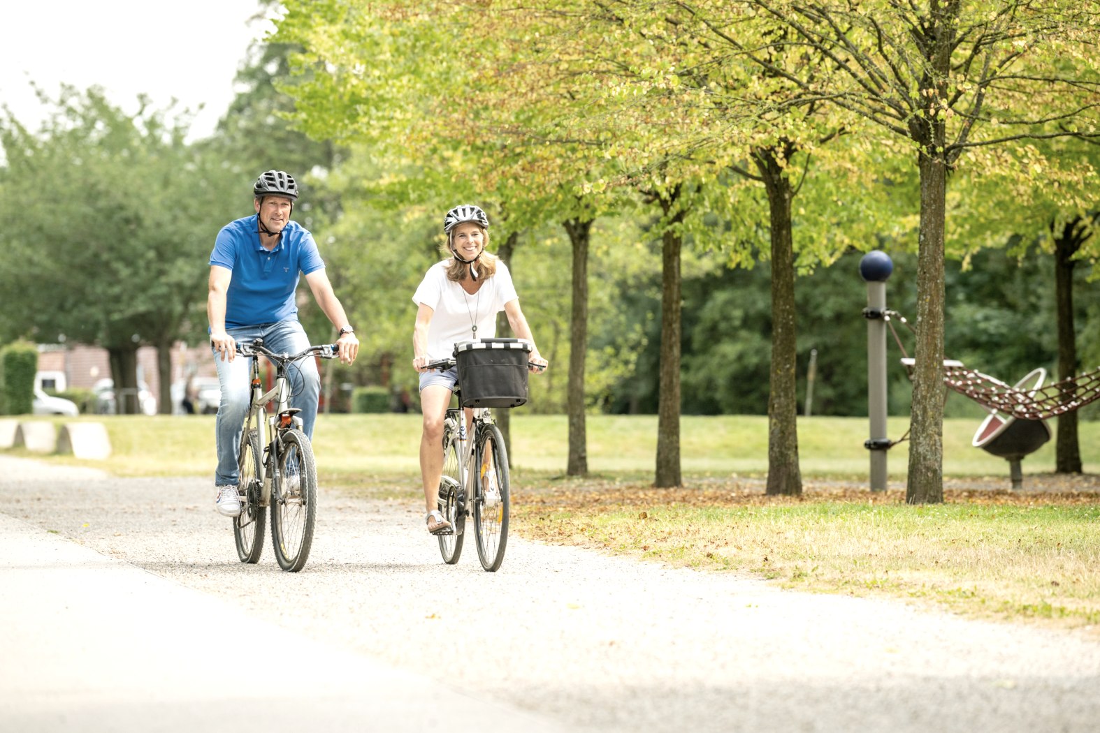 Radfahren in Baesweiler, © StädteRegion Aachen; Foto: Dominik Ketz