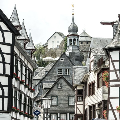 Historic old town of Monschau, © www.vennbahn.eu