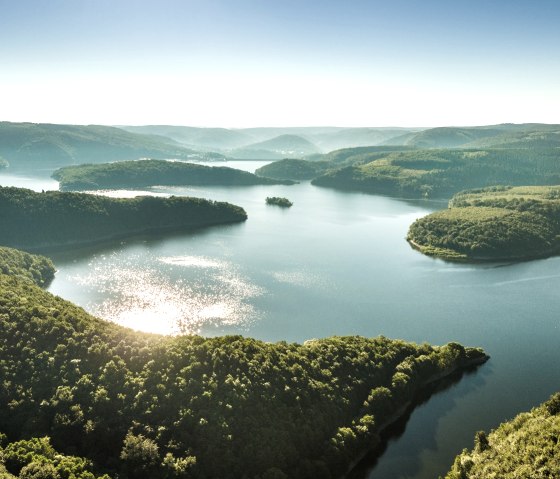 Luftbild Rursee, © StädteRegion Aachen