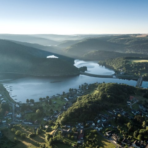 Aerial photo Rursee, © StädteRegion Aachen