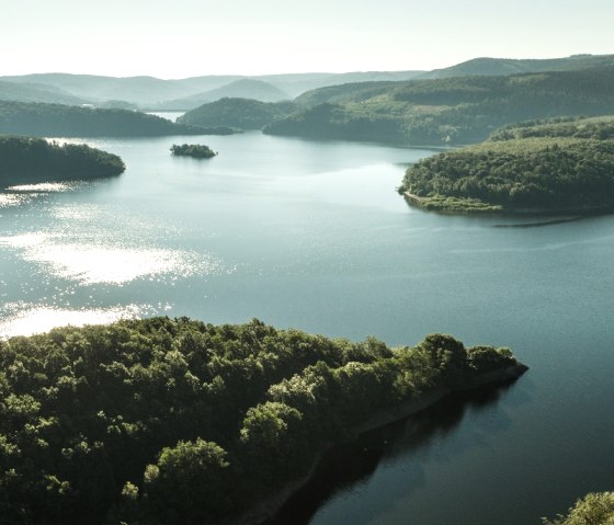 Luftbild Rursee, © StädteRegion Aachen