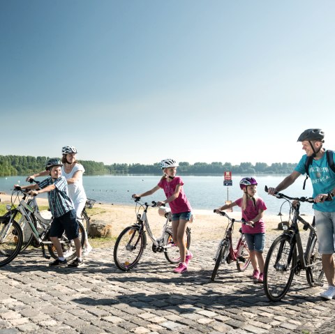 Radfahren mit Kindern, © Städteregion Aachen