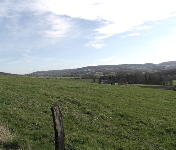 Blick von Orsbach ins Vaalser Heuvelland Richtung Dreiländerpunkt, © Andrea Borowski