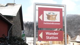 Wanderraststation und Heilsteinbrunnen, © Rursee-Touristik GmbH