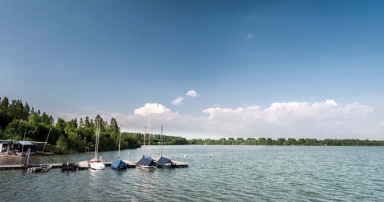 Seegelboote am Blaustein-See, © StädteRegion Aachen