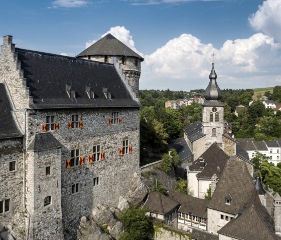 Burg Stolberg und historische Altstadt, © Dominik Ketz / Städteregion Aachen