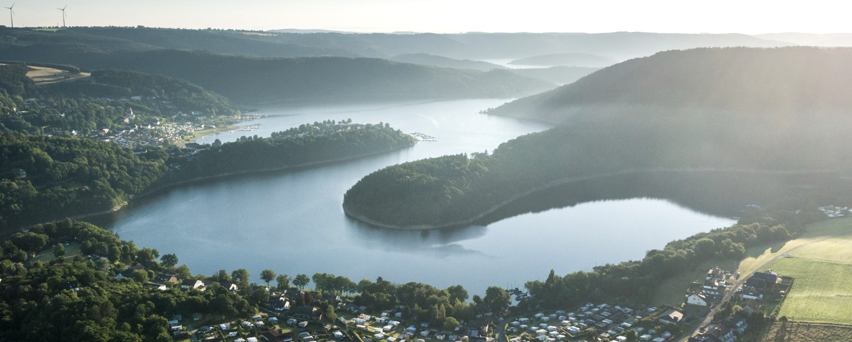 Rursee, © Dominik Ketz, StädteRegion Aachen 