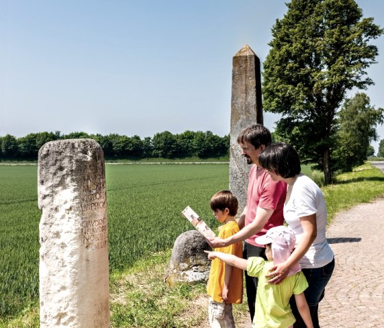 Meilenstein Via Belgica, © Unbekannt