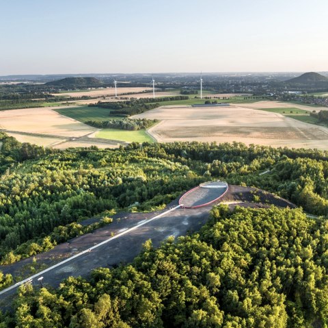 Luftbild Aussichtspunkt CarlAlexanderPark, © StädteRegion Aachen