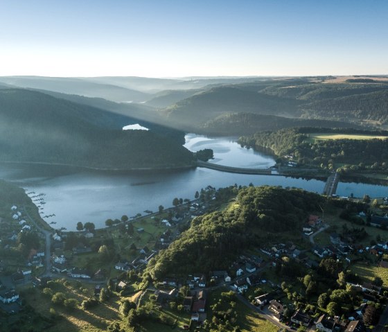 Luftbild Rursee, © StädteRegion Aachen