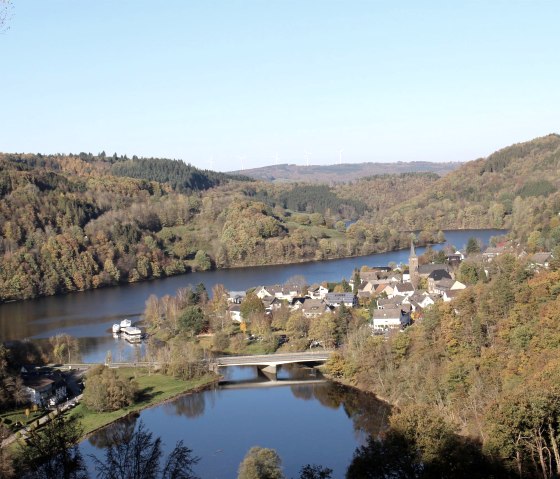 Aussicht Eifelblick Wolfshügel im Herbst, © Rursee-Touristik GmbH