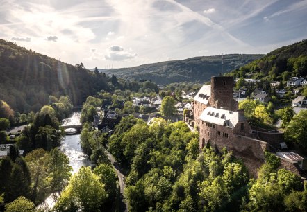 Heimbach / Eifel mit Burg Hengebach, © Grünmetropole e.V.