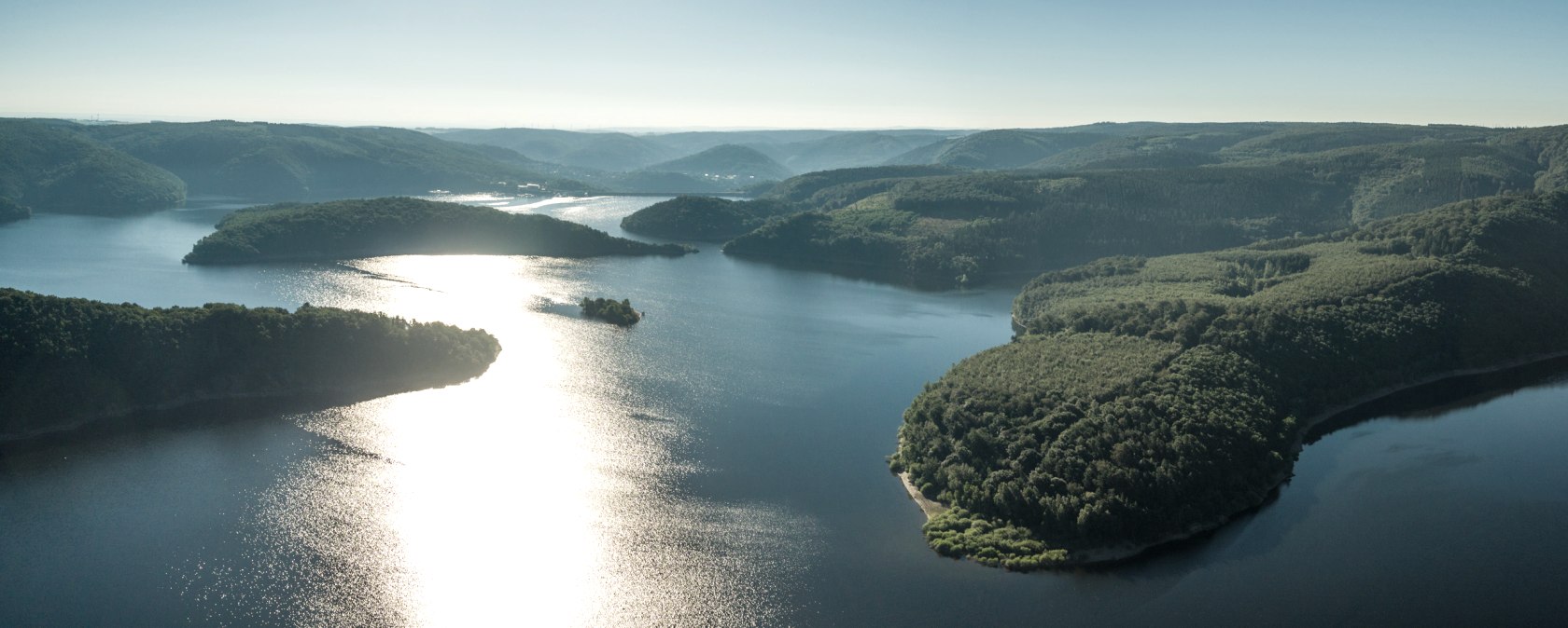 Blick auf den Rursee, © Städteregion Aachen, D. Ketz