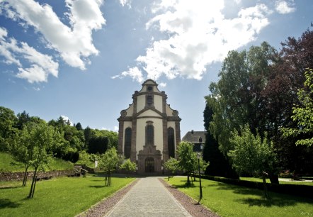 Das Kloster Himmerod auf der Etappe 13 des Eifelsteigs, © Rheinland-Pfalz Tourismus/D. Ketz