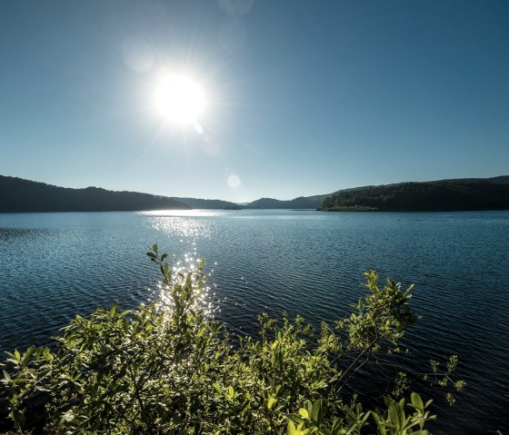 Sonnenaufgang am Rursee, © StädteRegion Aachen