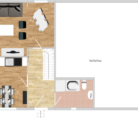 "Roder am Eifelsteig" ground floor plan