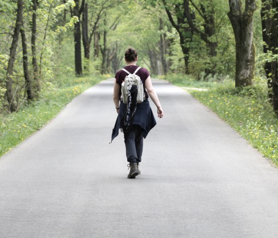 Wanderer im Fuhrtsbachtal, © Monschau-Touristik