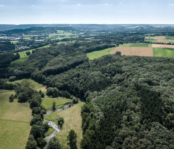 Luftbild Wurmtal, © StädteRegion Aachen