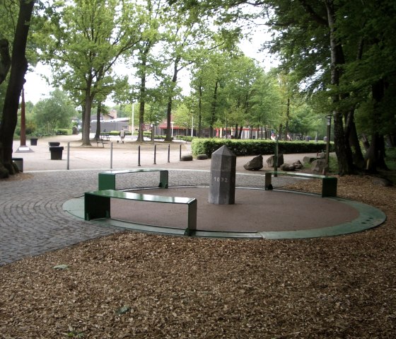 Center Dreiländerpunkt, redesigned in 2009, © StädteRegion Aachen