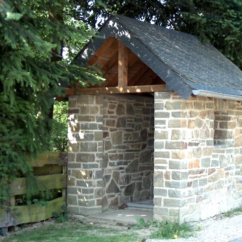 small hut along the path, © StädteRegion Aachen