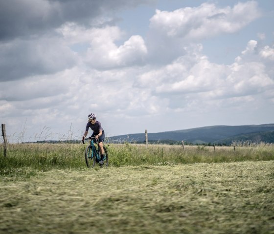 Gravelbiker Eifelblick Worbelescheed, © StädteRegion Aachen