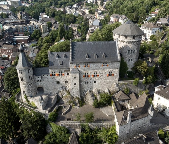 Luftbild Burg Stolberg, © StädteRegion Aachen