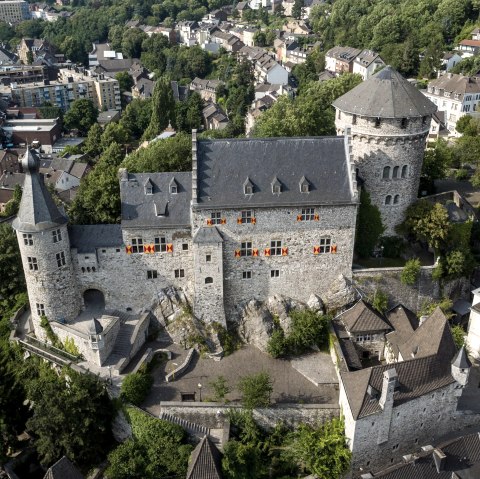 Burg Stolberg (Luftbild), © Städteregion Aachen, Dominik Ketz