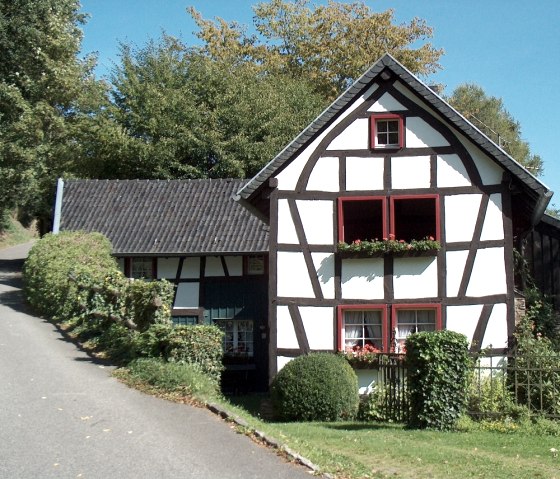 für die Region typisches altes Fachwerkhaus, © StädteRegion Aachen