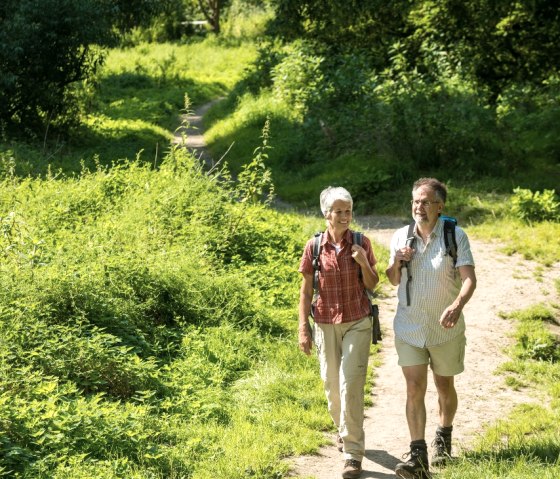 Wanderer im Wurmtal, © StädteRegion Aachen