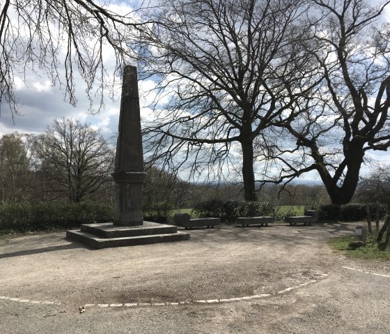 Obelisk "Blauer Stein", © Unbekannt