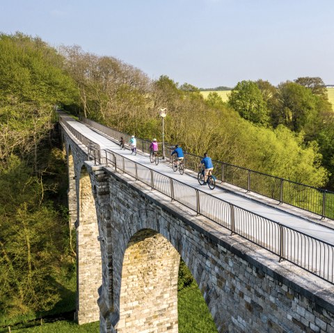 Vennbahn - Viadukt Rollefbach, © Grünmetropole; Foto: Dominik Ketz