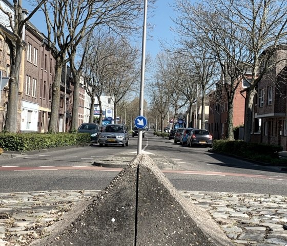 Grenzstein Nieuwstraat/Neustraße, © StädteRegion Aachen