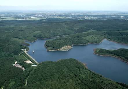 Wehebachtalsperre Aussicht, © Marcus Seiler