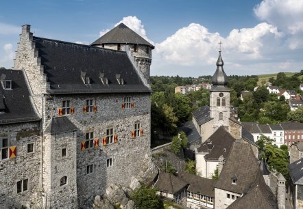 Burg Stolberg und historische Altstadt, © Dominik Ketz / Städteregion Aachen