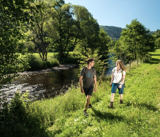 Wandern entlang der Rur, © StädteRegion Aachen