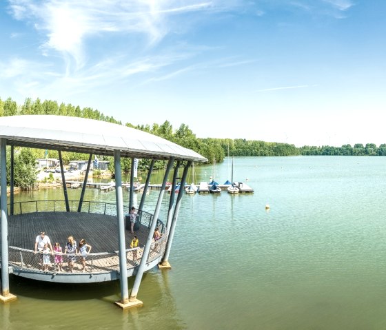 Lake Stage Blaustein Lake, © StädteRegion Aachen